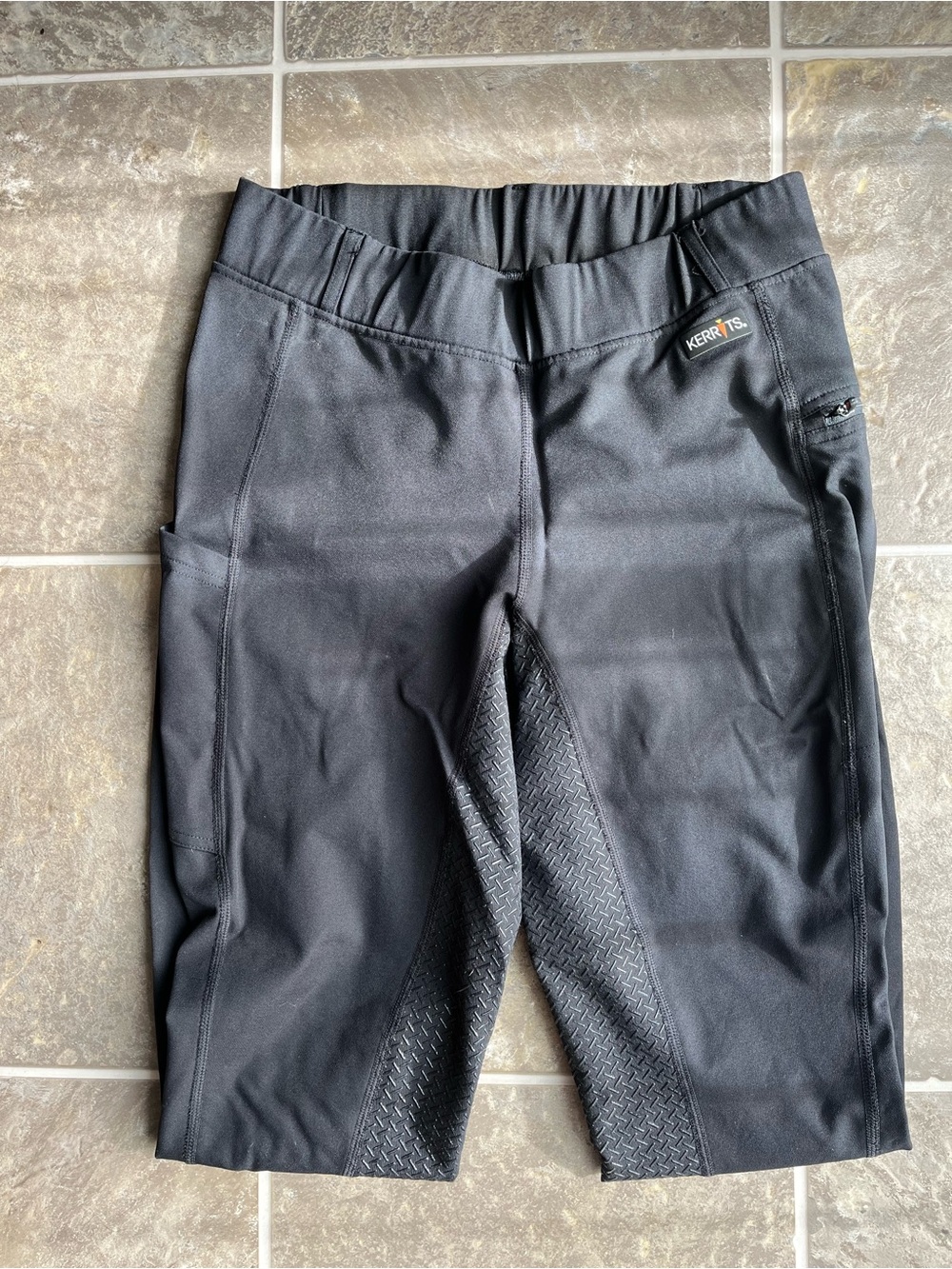 Kerrits Full Seat Silicone Breeches Black